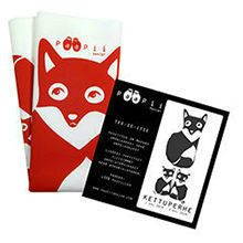 Paapii Design sewing kits fox cushions